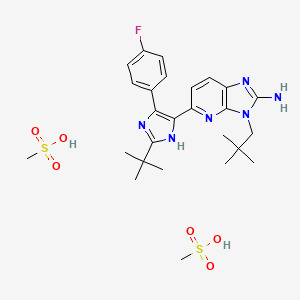 Ralimetinib mesylate — reference image