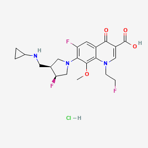 Lascufloxacin hydrochloride — reference image