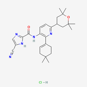 Edicotinib hydrochloride — reference image