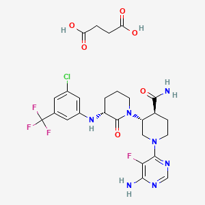 Vecabrutinib succinate — reference image