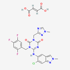 Ensitrelvir fumarate — reference image