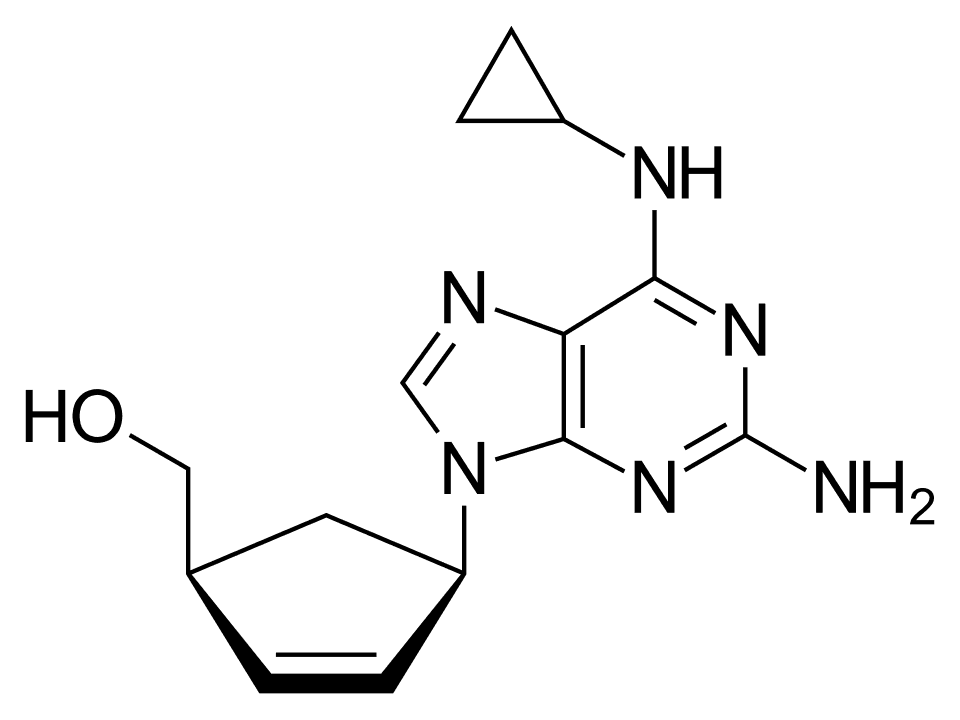 Ziagen (abacavir) — reference image