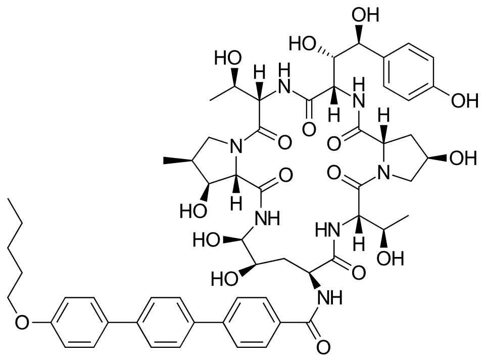 Anidulafungin (anidulafungin) — reference image
