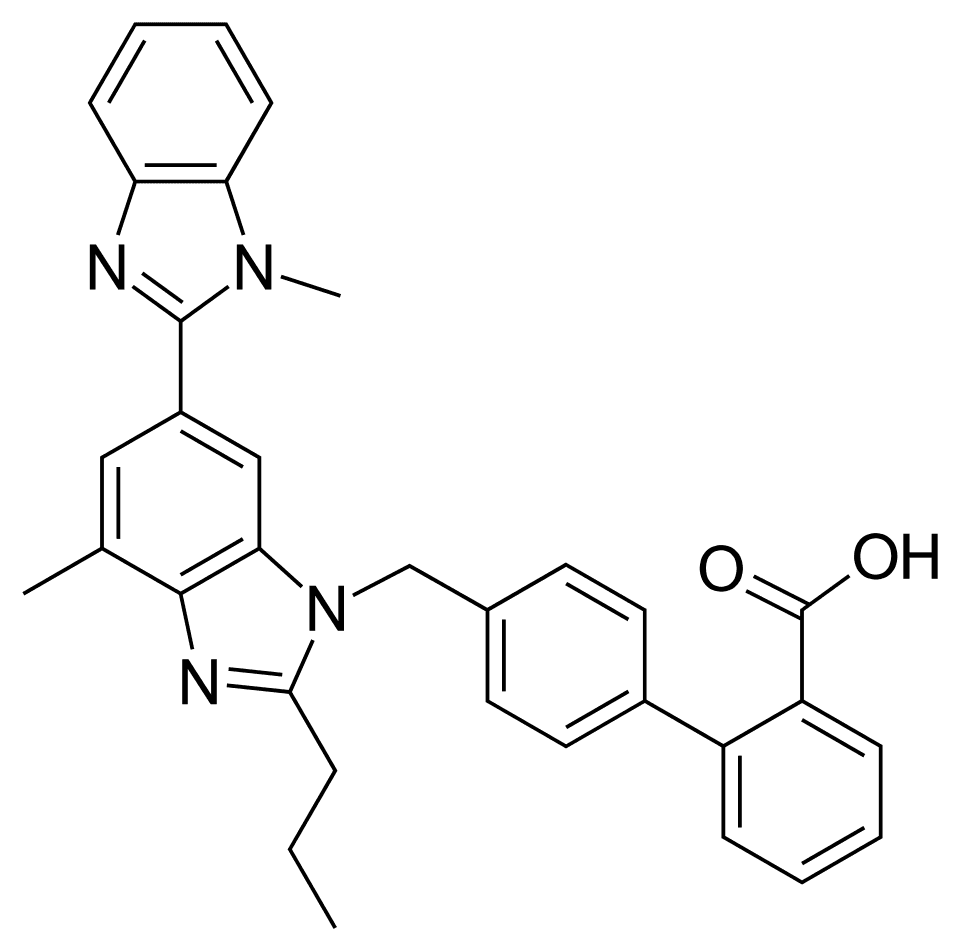 Kinzalmono (previously Telmisartan Boehringer Ingelheim Pharma KG) (telmisartan) — reference image