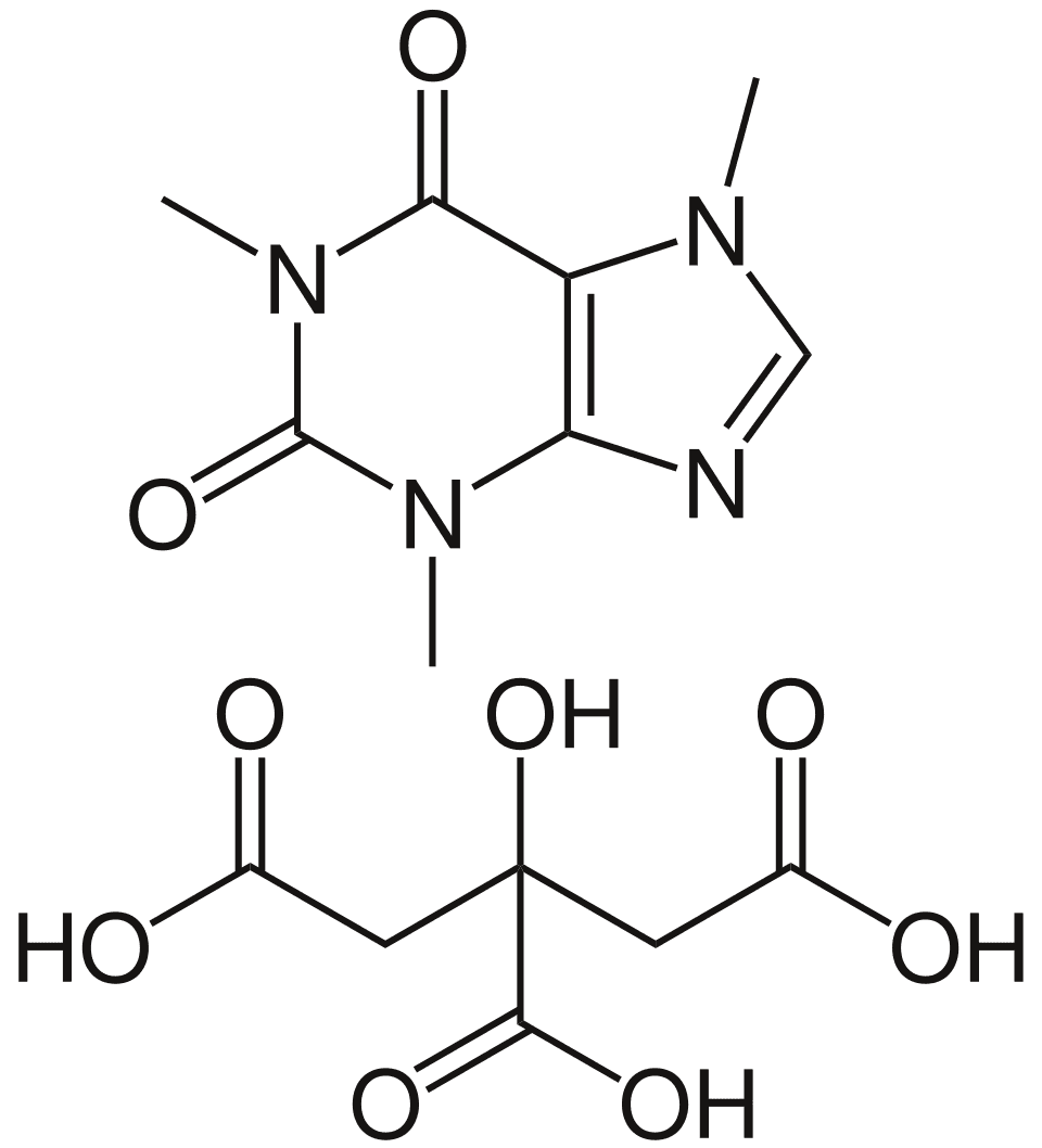 Gencebok (caffeine citrate) — reference image