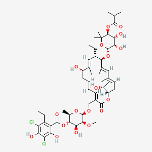 FIDAXOMICIN 200MG TABLET by ACTAVIS LABORATORIES FL INC AN INDIRECT WHOLLY OWNED SUB OF TEVA PHARMACEUTICALS USA INC — reference image