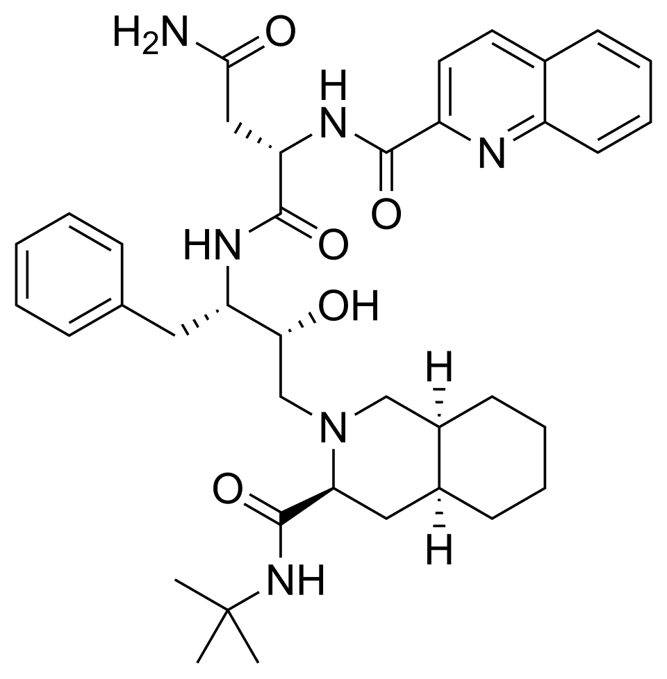 Saquinavir (saquinavir) — reference image