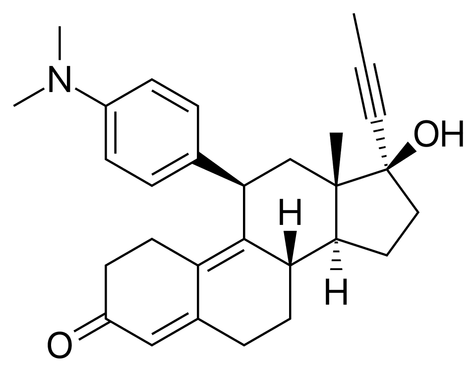 Мифепристон
                                 (Mifepristone) (mifepristone) — reference image