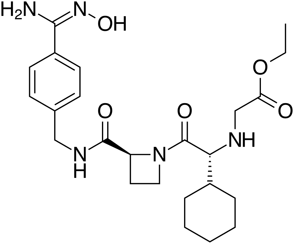 Ximelagatran 36 mg film coated tablets (ximelagatran) — reference image