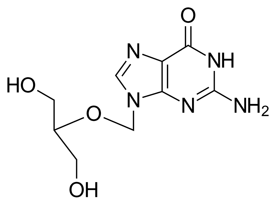 Ганцикловир
                                 (Ganciclovir) (ganciclovir) — reference image